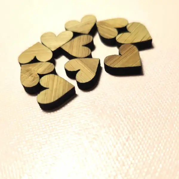 cuori di legno di bambu